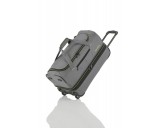 Travelite BASICS Cestovní taška 2 kolečka, 55 cm (Grey/green)